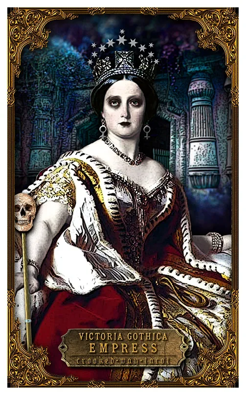 The Empress card from the Crooked Way Tarot deck