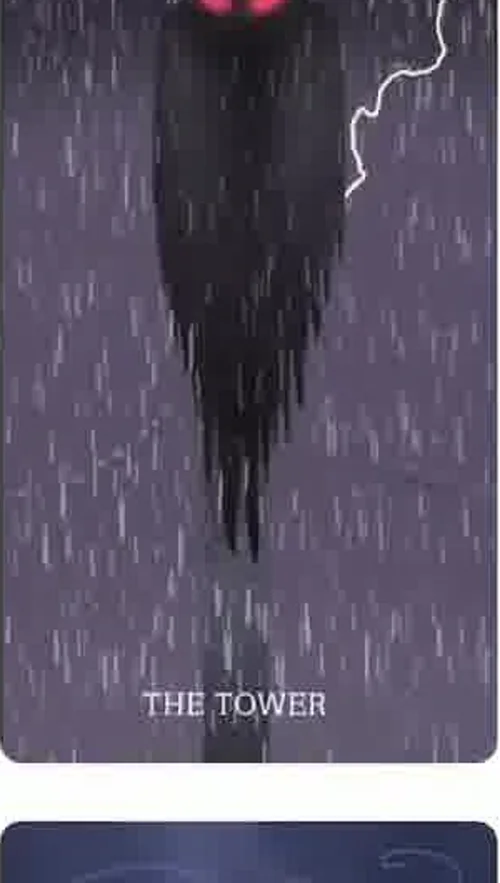 Source-order card 16 card from the Cryptid Tarot deck
