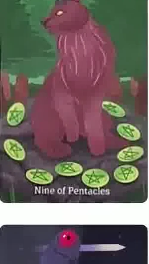 Source-order card 22 card from the Cryptid Tarot deck