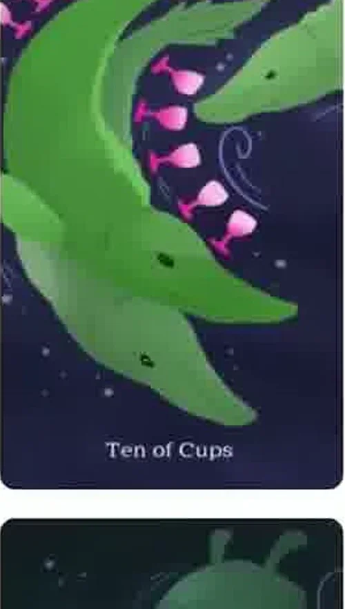Source-order card 24 card from the Cryptid Tarot deck