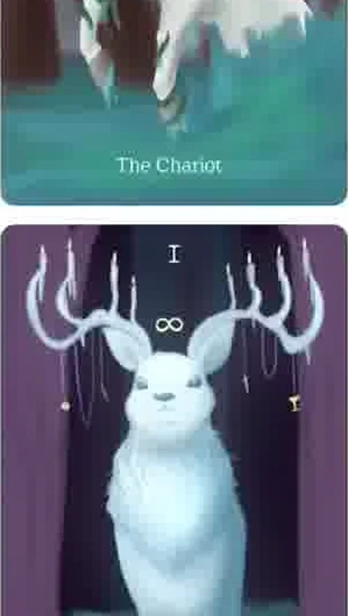 Source-order card 49 card from the Cryptid Tarot deck
