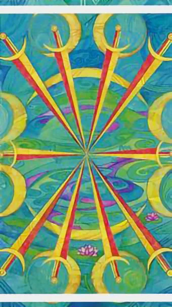 Crystal Tarot card 67 from the Crystal Tarot deck