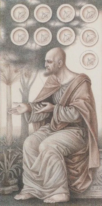 10 of Pentacles - Leonardo Da Vinci Tarot - Tarot Deck by Iassen Ghiuselev