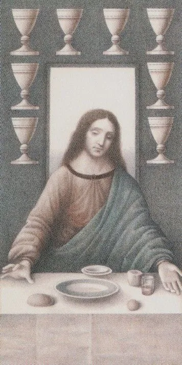 9 of Cups - Leonardo Da Vinci Tarot - Tarot Deck by Iassen Ghiuselev