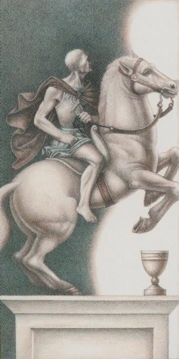 Da Vinci Tarot source card 46 card from the Da Vinci Tarot deck