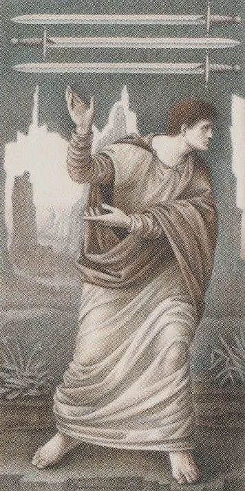 Page of Swords - Leonardo Da Vinci Tarot - Tarot Deck by Iassen Ghiuselev