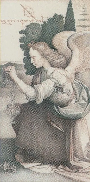 Temperance - Leonardo Da Vinci Tarot - Tarot Deck by Iassen Ghiuselev