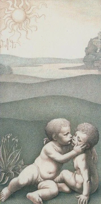 The Lovers - Leonardo Da Vinci Tarot - Tarot Deck by Iassen Ghiuselev