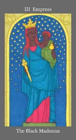 Dark Goddess Tarot source card 03 card from the Dark Goddess Tarot deck