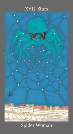 Dark Goddess Tarot source card 16 card from the Dark Goddess Tarot deck