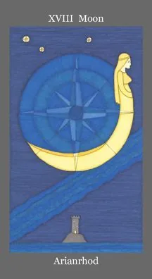Dark Goddess Tarot source card 17 card from the Dark Goddess Tarot deck