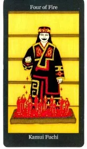 Dark Goddess Tarot source card 23 card from the Dark Goddess Tarot deck