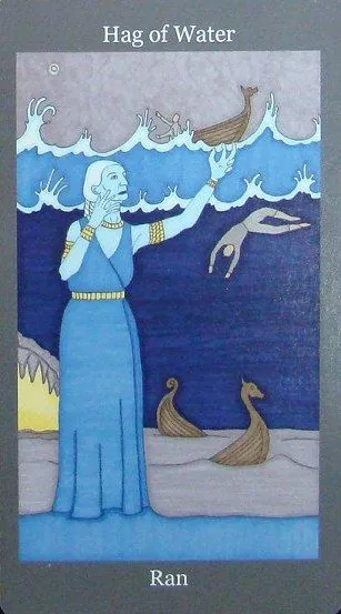Dark Goddess Tarot source card 32 card from the Dark Goddess Tarot deck