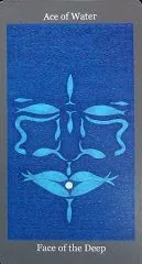 Dark Goddess Tarot source card 33 card from the Dark Goddess Tarot deck