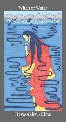 Dark Goddess Tarot source card 35 card from the Dark Goddess Tarot deck
