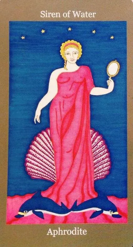 Dark Goddess Tarot source card 38 card from the Dark Goddess Tarot deck
