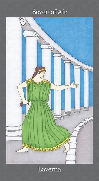 Dark Goddess Tarot source card 51 card from the Dark Goddess Tarot deck