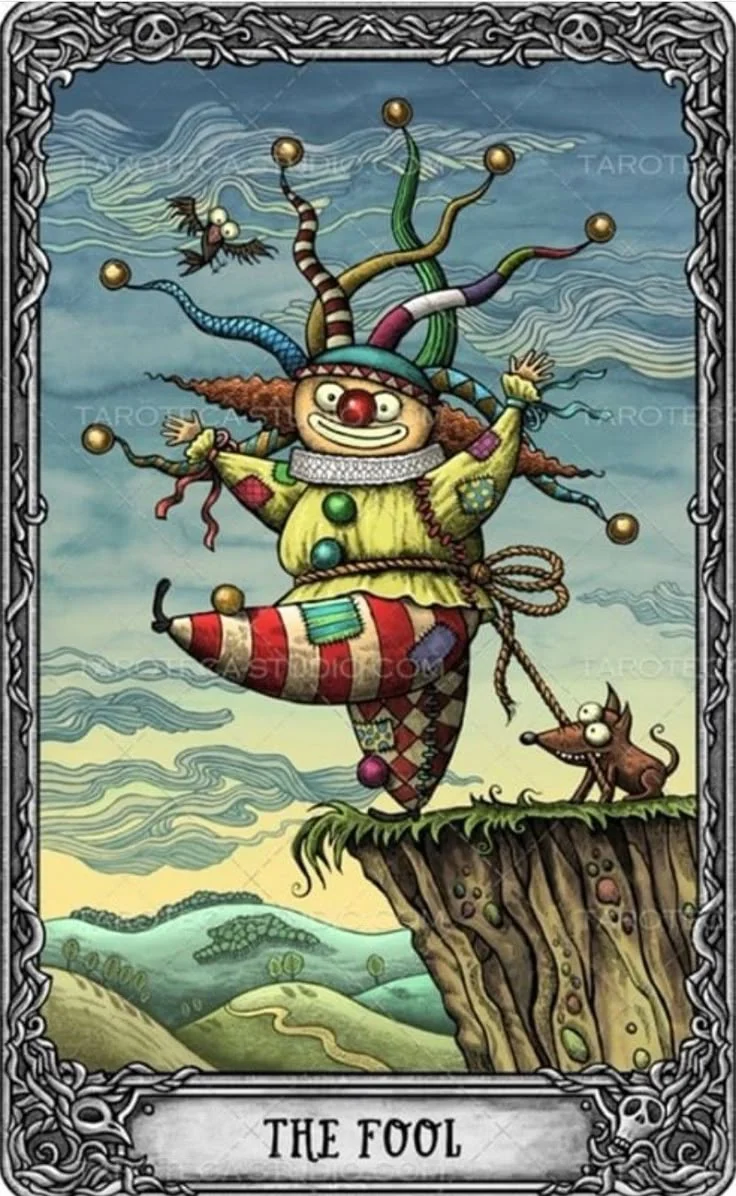 The Fool from the Dark Mansion Tarot card gallery