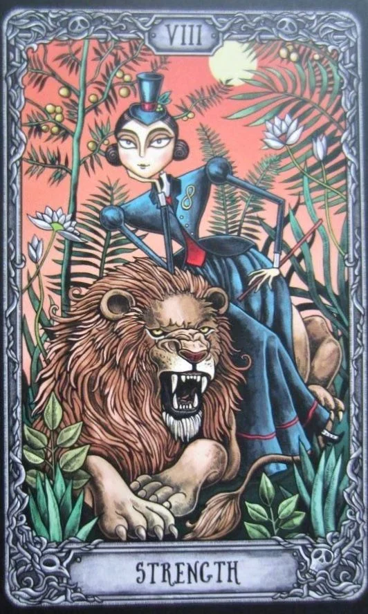 Strength from the Dark Mansion Tarot card gallery