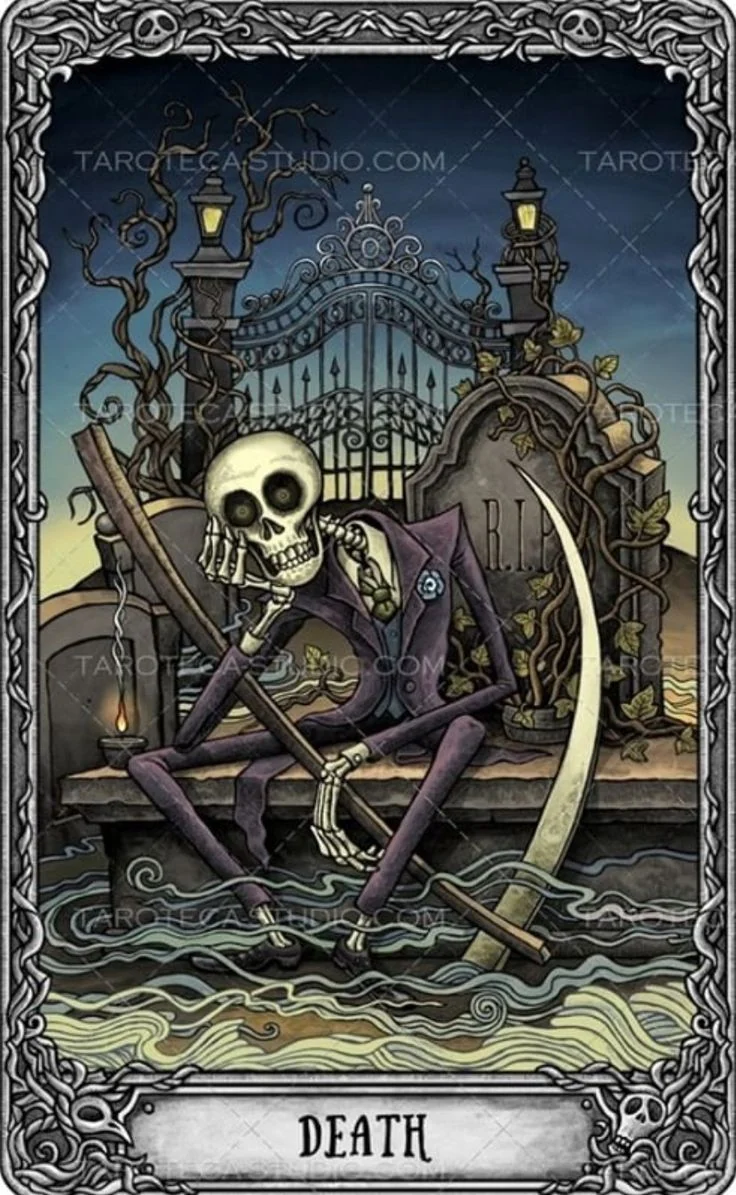 Death from the Dark Mansion Tarot card gallery