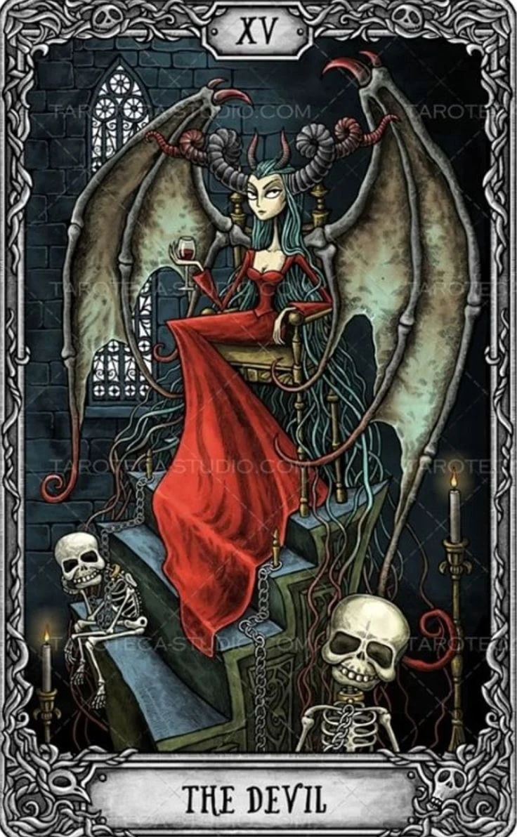 The Devil from the Dark Mansion Tarot card gallery