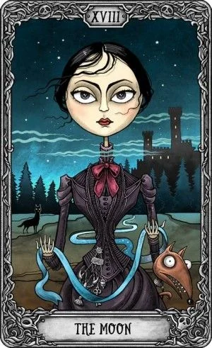 The Moon from the Dark Mansion Tarot card gallery