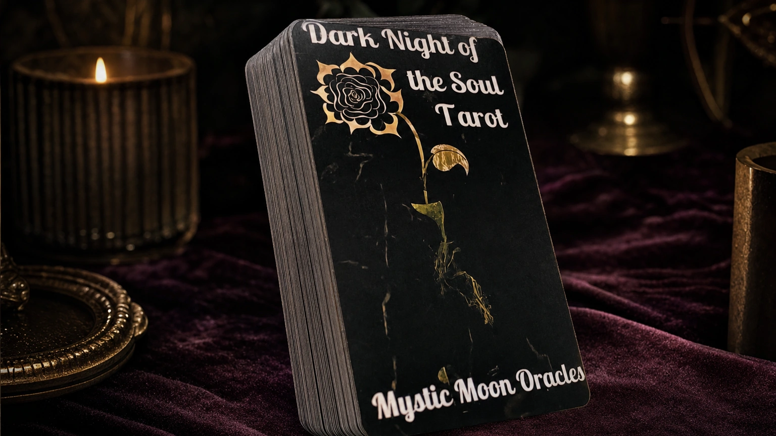 Dark Night Of The Soul Tarot product deck lifestyle final CTA image