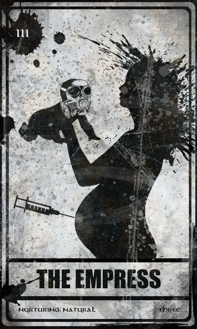 The Empress card from the Darkana Tarot deck