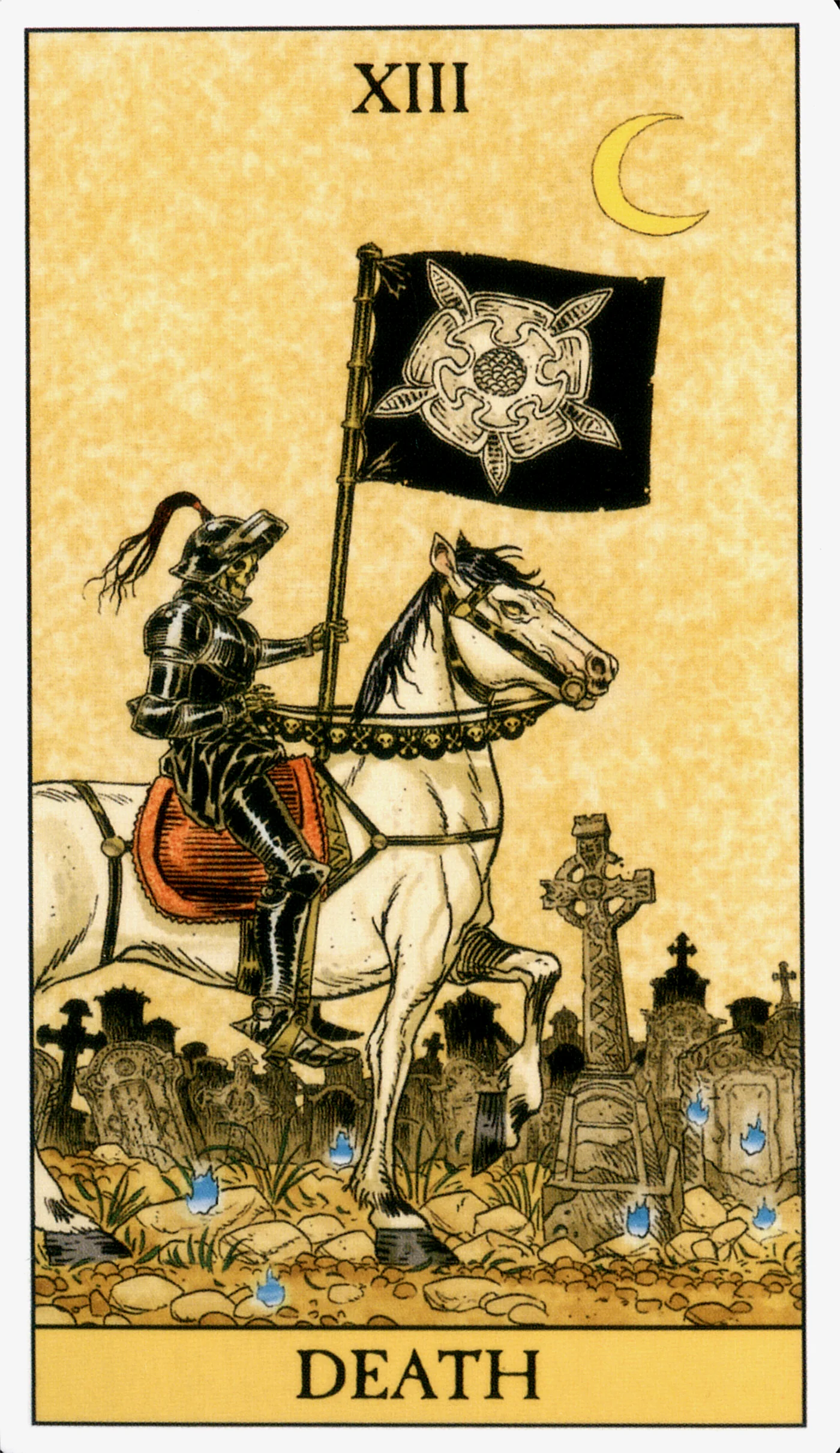 Death card from the Before Tarot deck by Lo Scarabeo