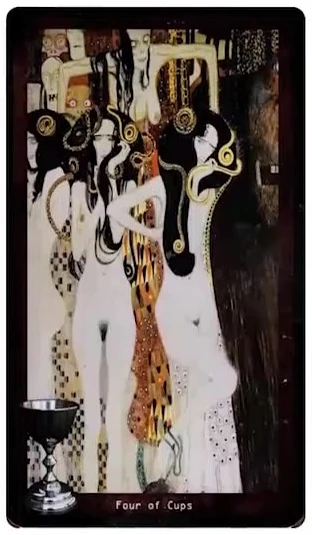 Ace of Cups card from the Decadent Dreams Tarot deck