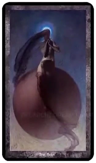 Princess of Cups card from the Decadent Dreams Tarot deck