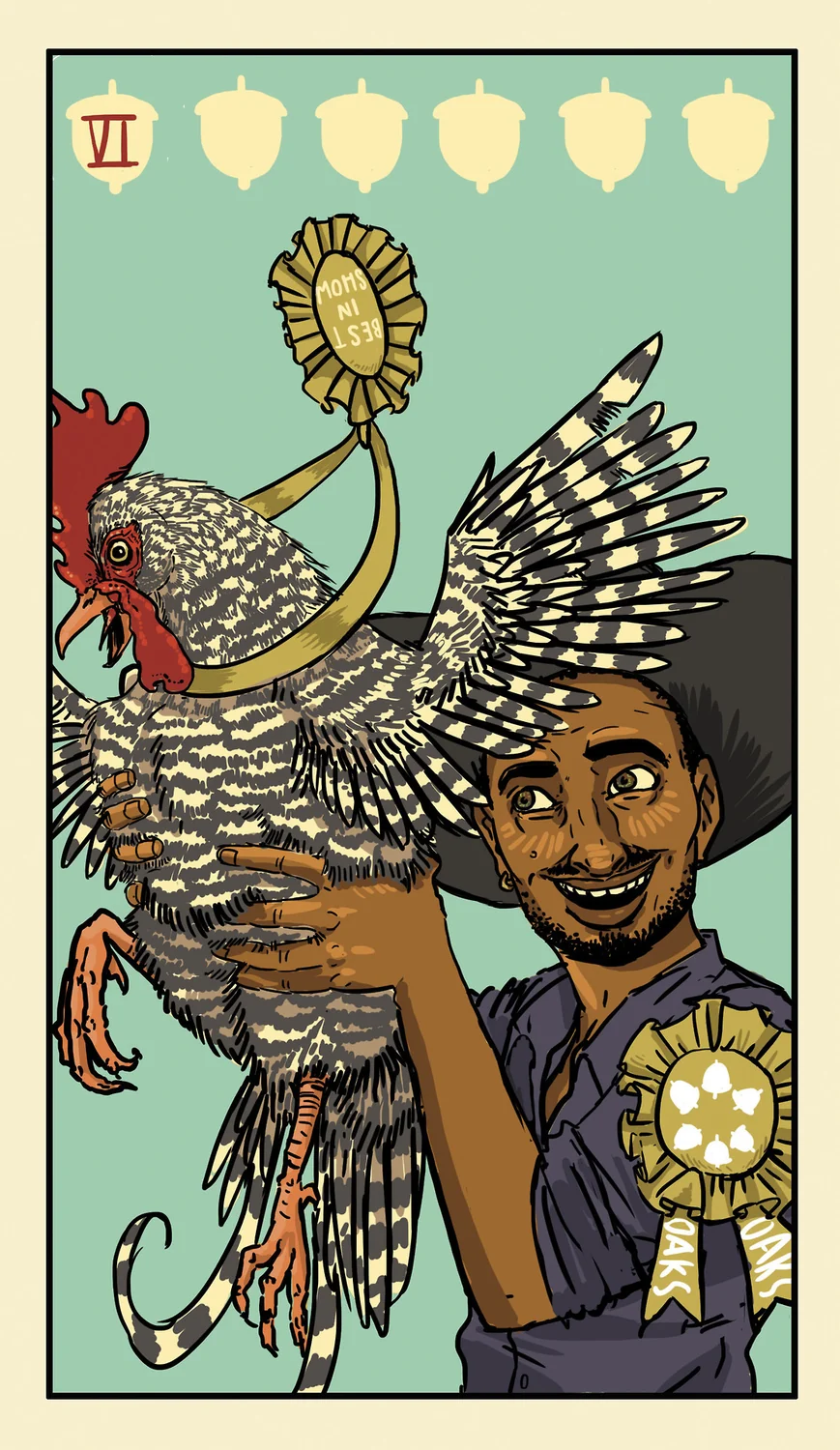 Delta Enduring Tarot card 33 card from the Delta Enduring Tarot deck