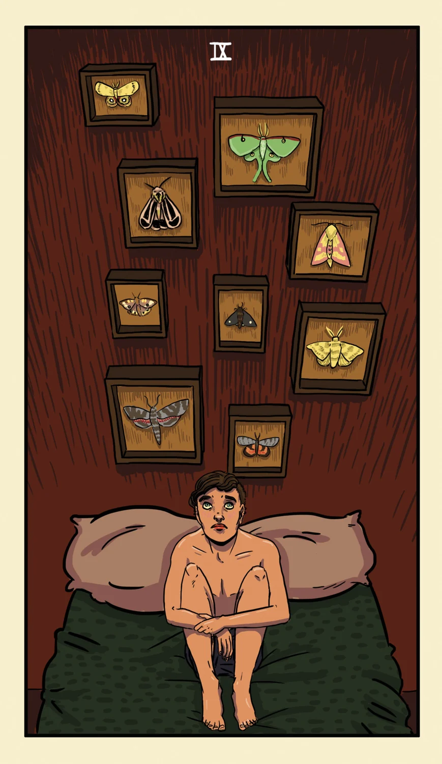 Delta Enduring Tarot card 49 card from the Delta Enduring Tarot deck