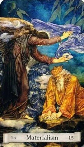 Materialism from the Distant Past Tarot deck