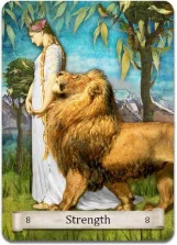 Strength from the Distant Past Tarot deck