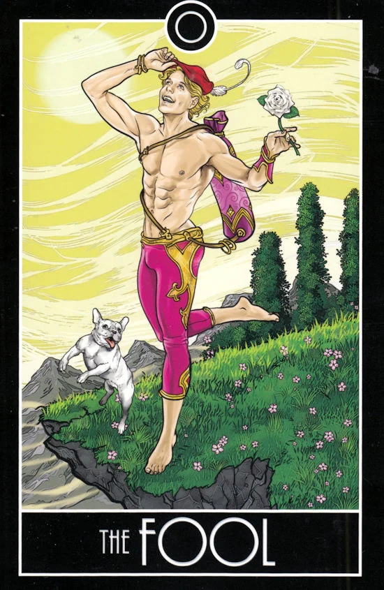 The Fool card from the Divine Diversity Tarot deck
