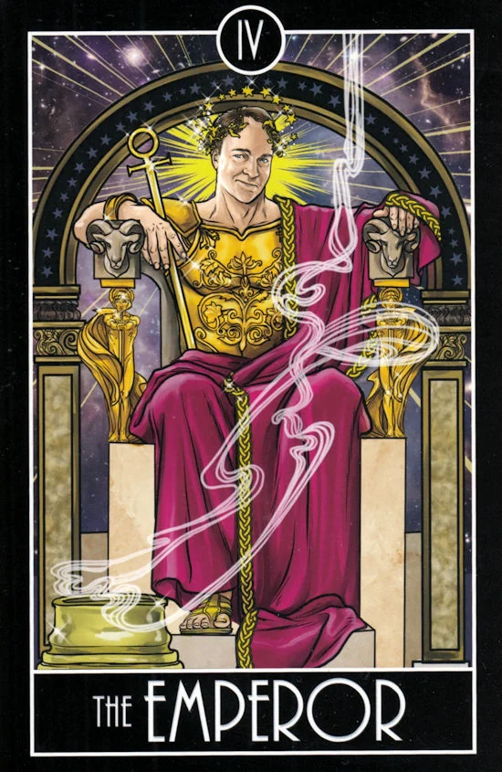 The Emperor card from the Divine Diversity Tarot deck