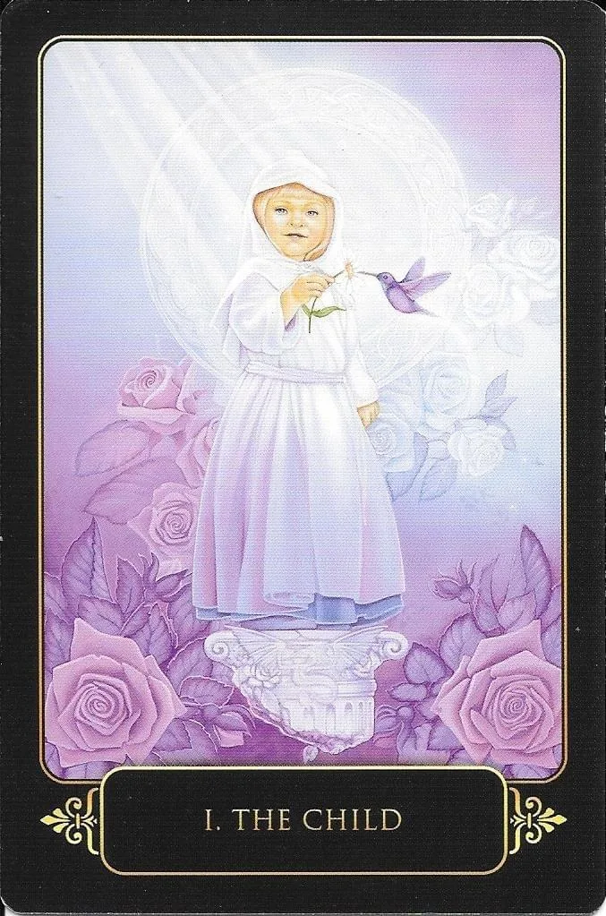 Dreams of Gaia Tarot Review 2 I. The Child card from Dreams of Gaia Tarot