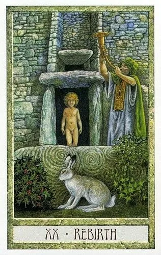 Judgement - Druidcraft Tarot - Tarot Deck by Philip and Stephanie Carr-Gomm