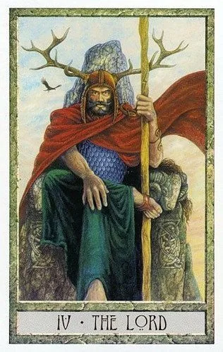 The Lord - Druidcraft Tarot - Tarot Deck by Philip and Stephanie Carr-Gomm