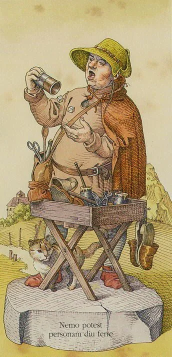 I. The Magician - The Durer Tarot - Tarot Deck by Giacinto Gaudenzi