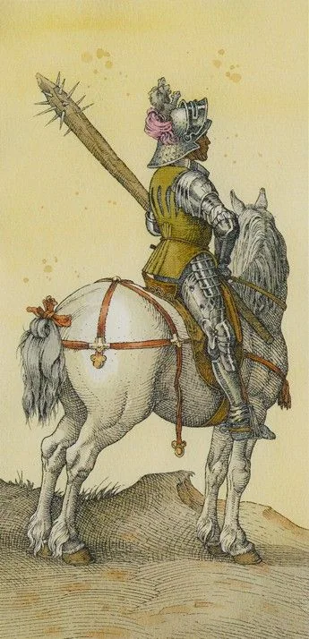 Knight Of Wands - The Durer Tarot - Tarot Deck by Giacinto Gaudenzi