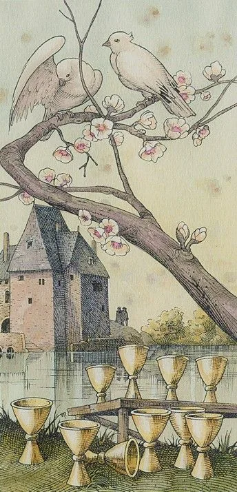 Ten Of Cups - The Durer Tarot - Tarot Deck by Giacinto Gaudenzi