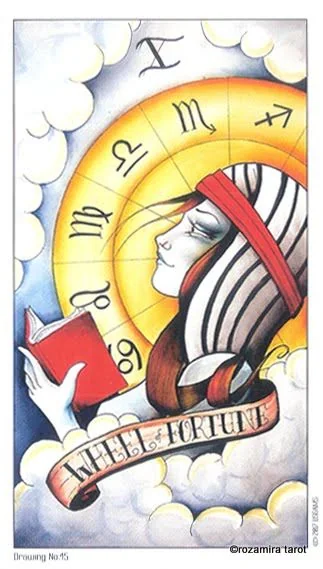 The Sun card from the Eight Coins Tattoo Tarot deck