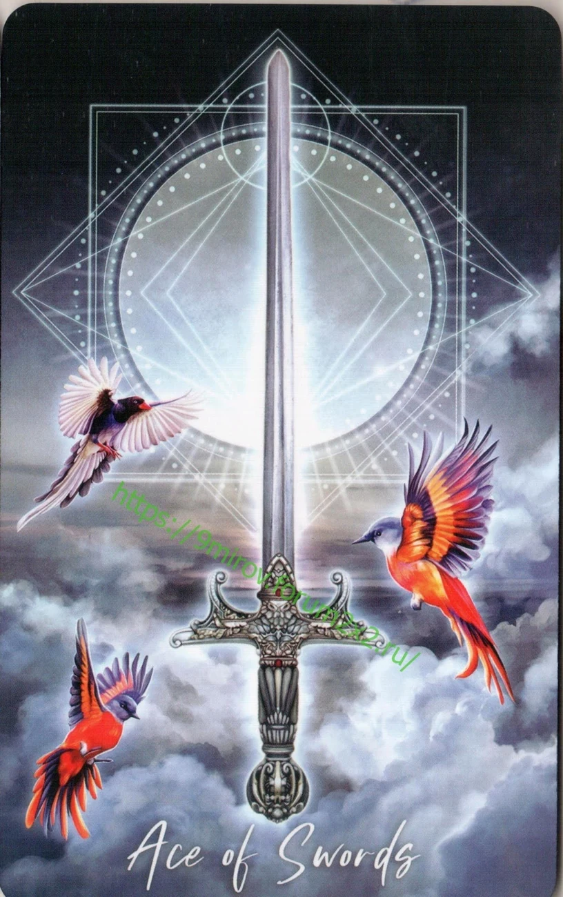 Elemental Wisdom Tarot Review 16 Ace of Swords from Elemental Wisdom Tarot