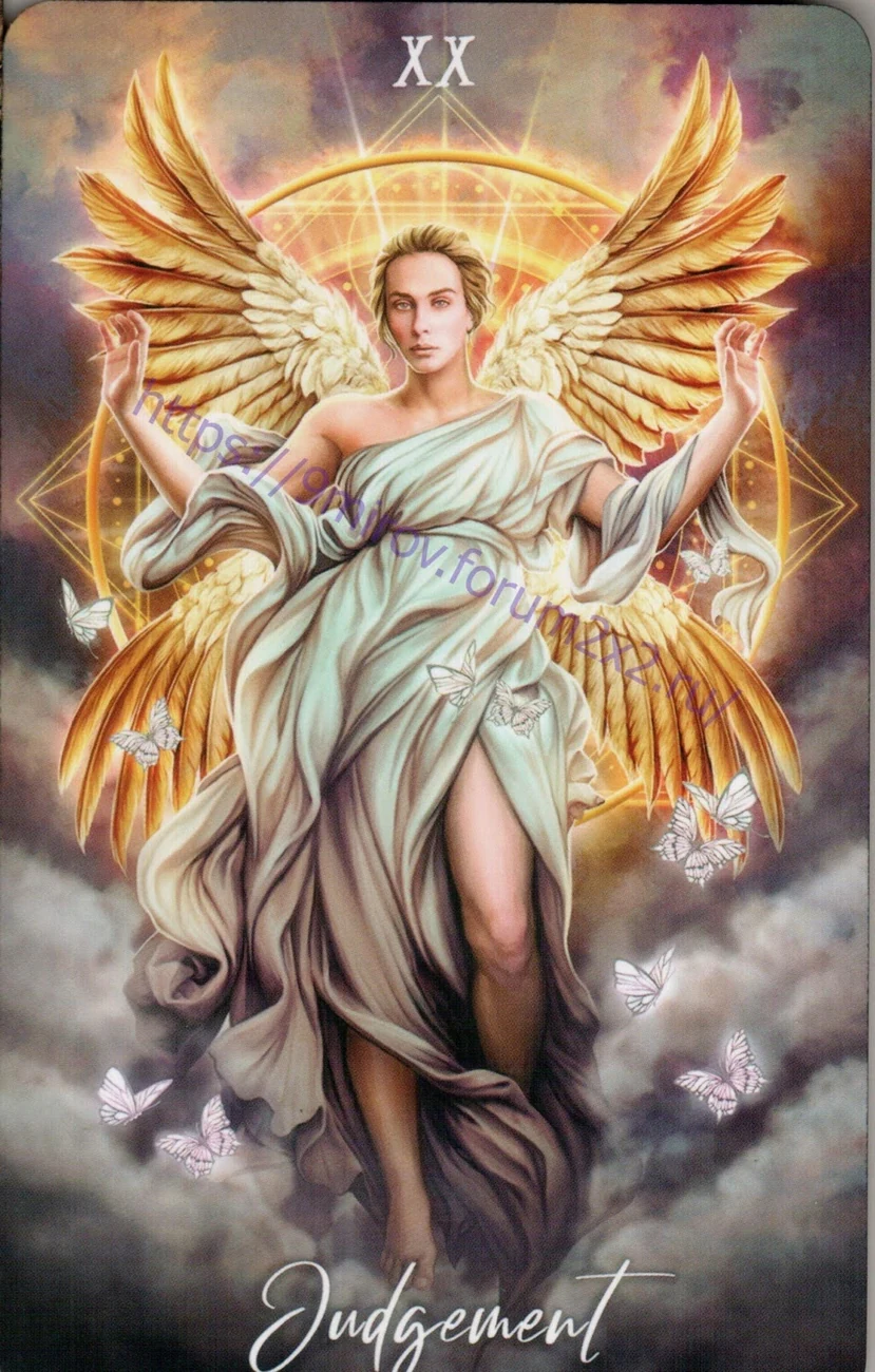 Judgement card from Elemental Wisdom Tarot, part of the complete 78-card TarotFans gallery