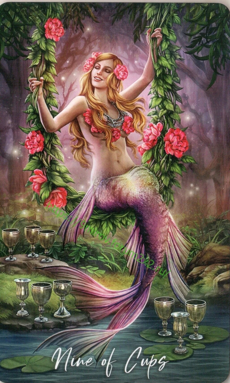 Elemental Wisdom Tarot Review 13 Nine of Cups from Elemental Wisdom Tarot