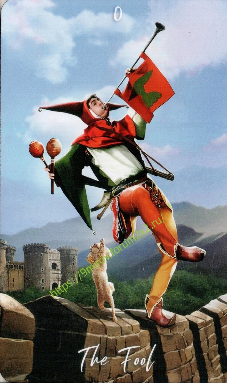 Elemental Wisdom Tarot Review 1 The Fool from Elemental Wisdom Tarot