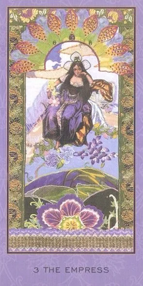 The Enchanted Tarot Review 4 The Empress card from the Enchanted Tarot deck