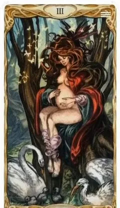 The Empress card from the Epic Tarot deck